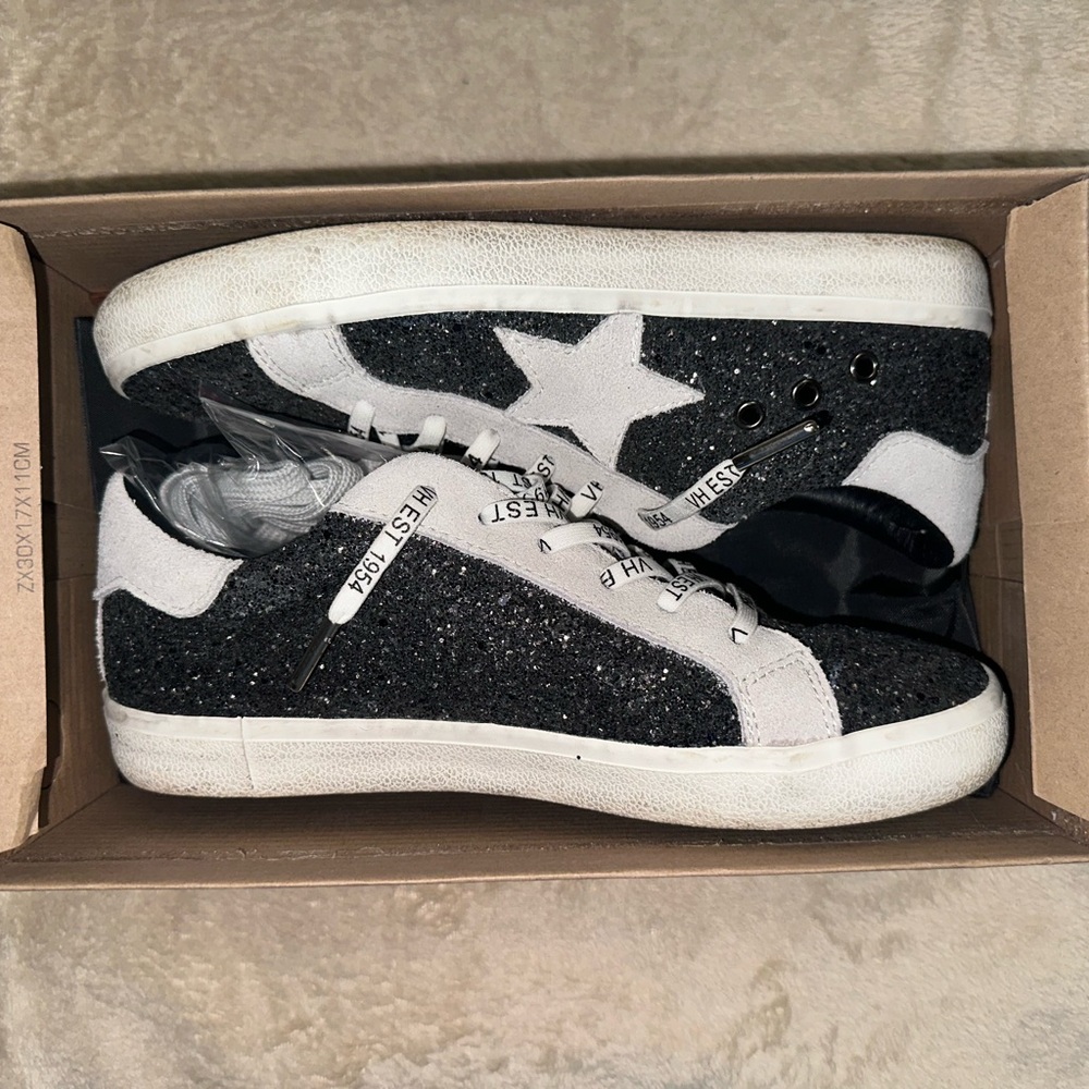 Vintage Havana black Glitter Sneakers